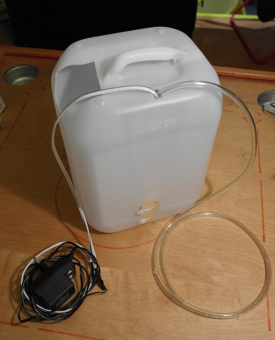 The Finished Watering System