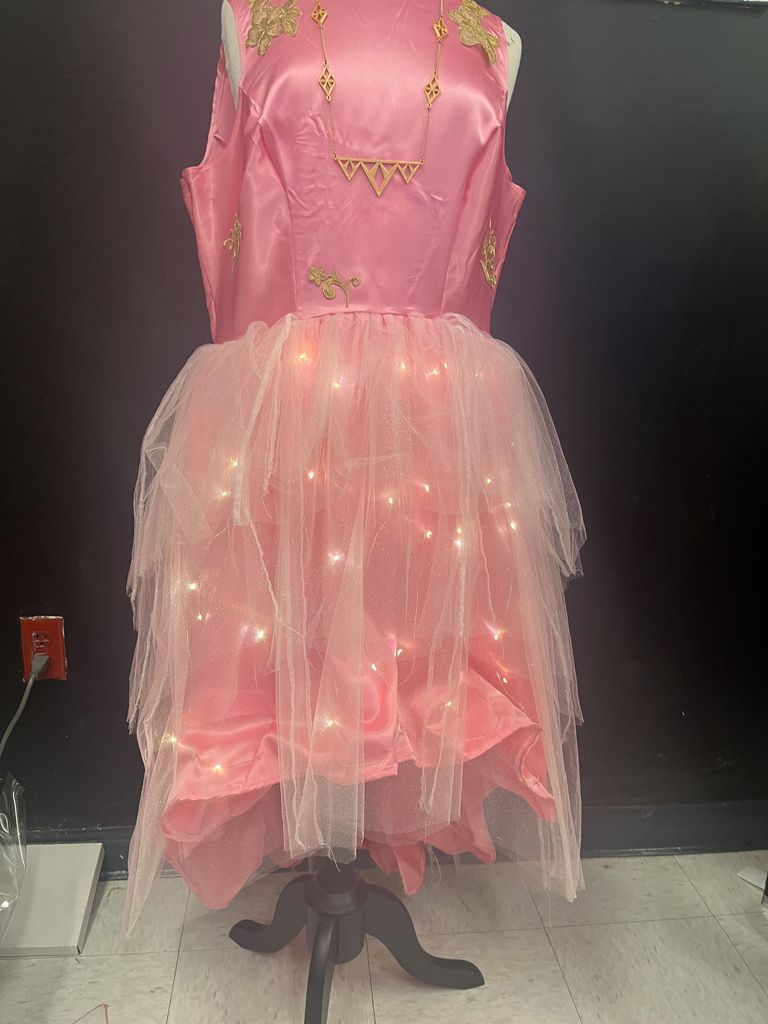 chinese dress ladies Light Pink Sleek Satin V-Neck Dress For Prom With Beading And Lace-Up