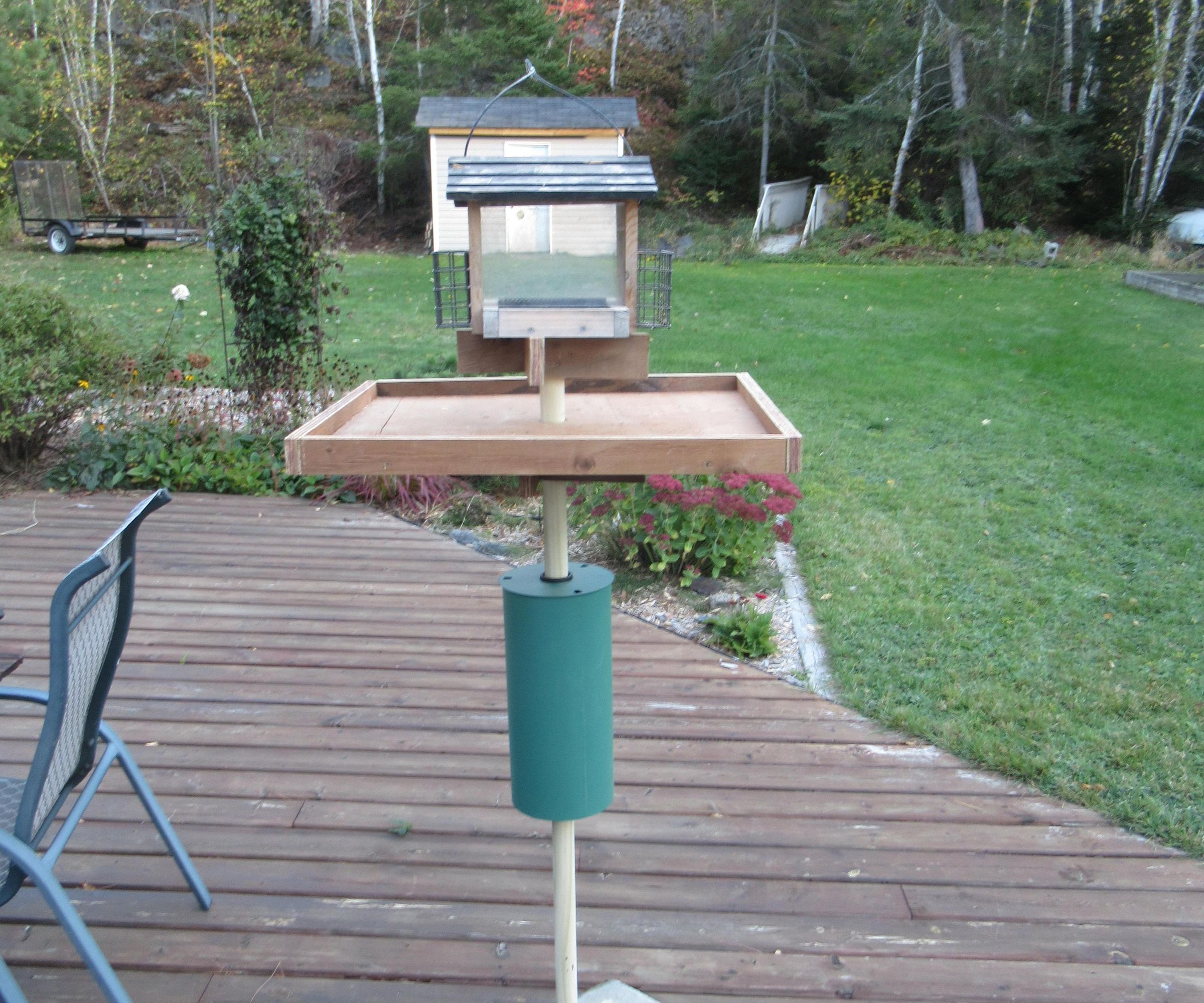 Double Decker Bird Feeder