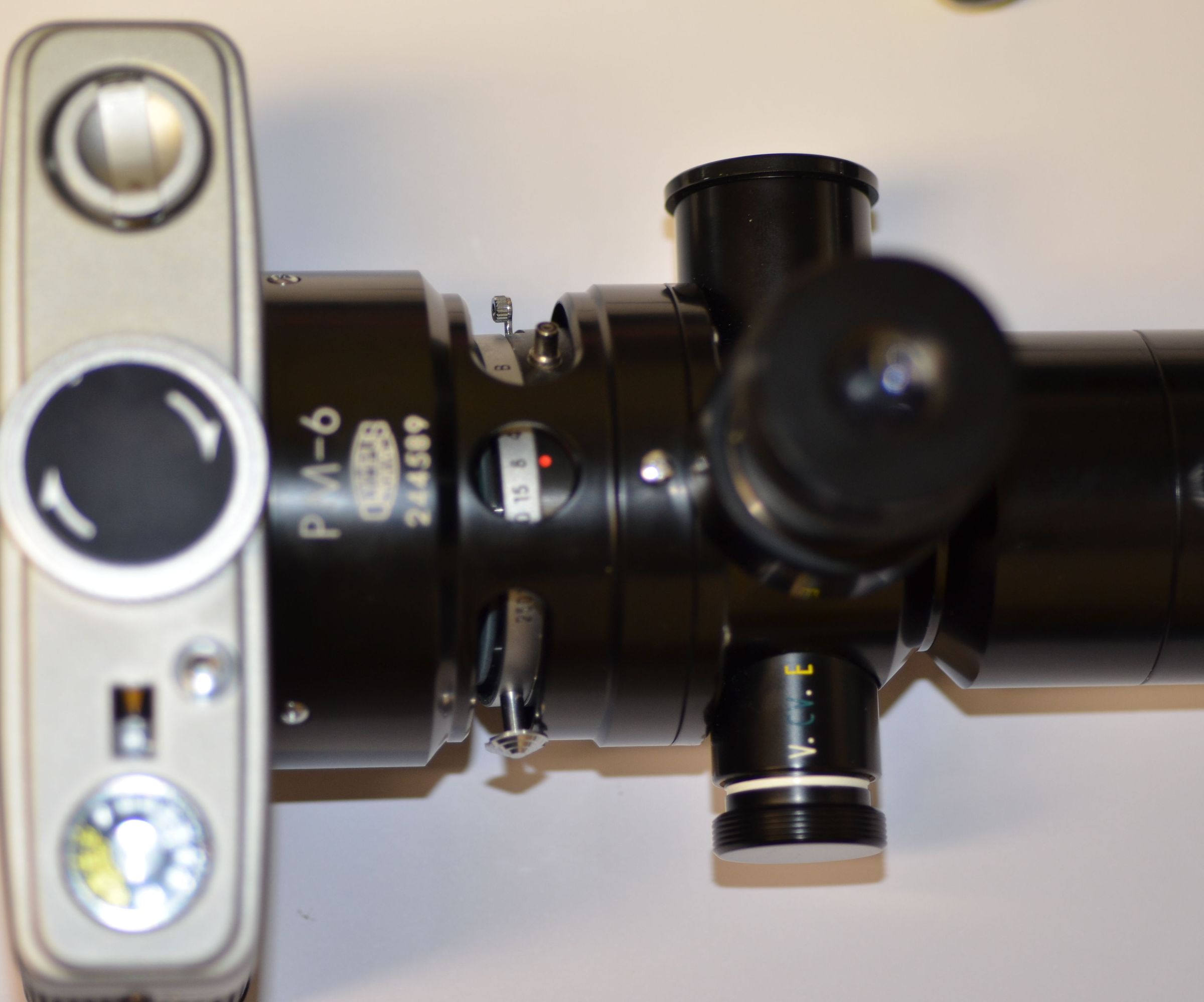 Cleaning Up an Olympus PN-6 Microscope Camera