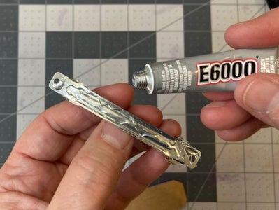 Gluing the Working Barrette to the Laminated Bar