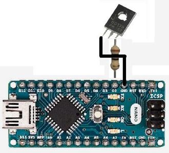 Connect BD139 Transistor to Arduino