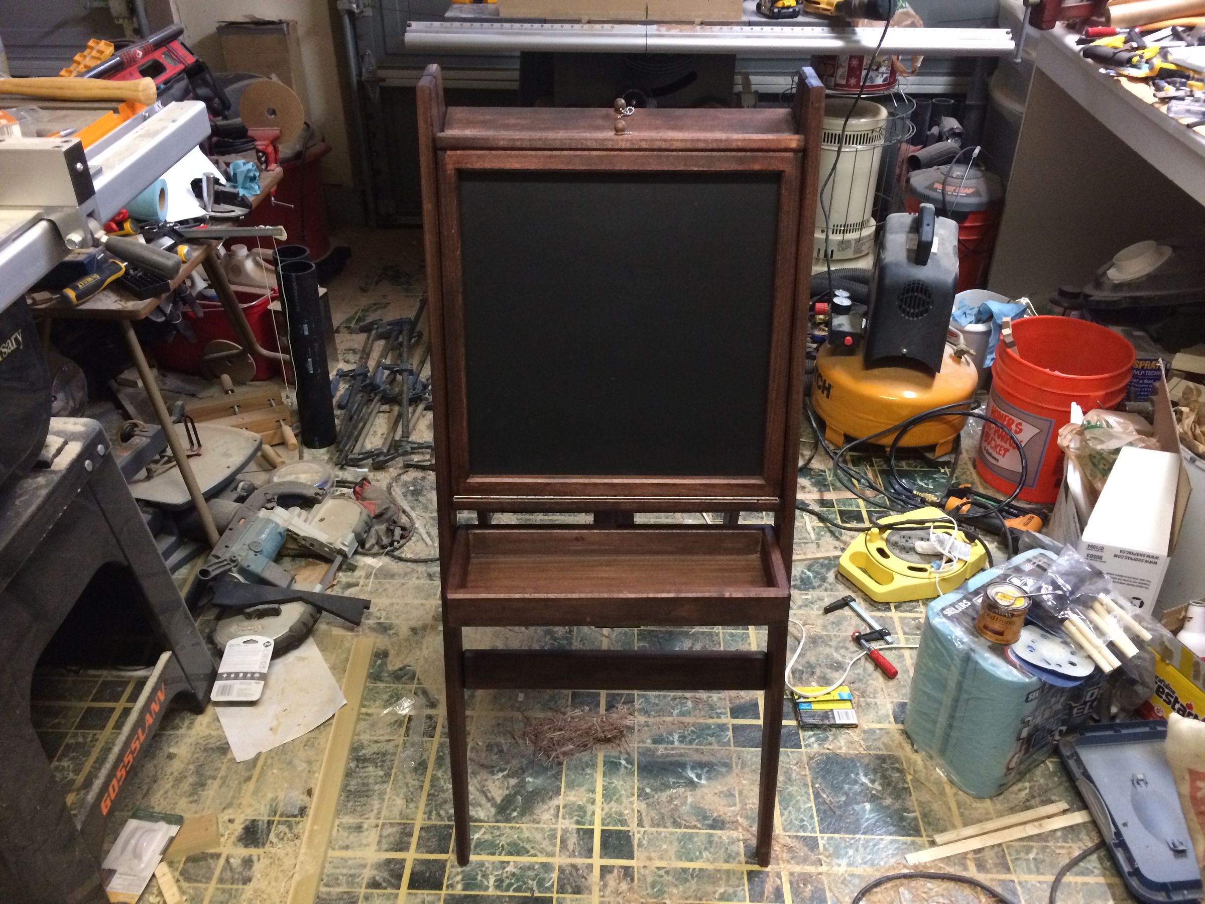 Kids Folding Art Easel Instructables