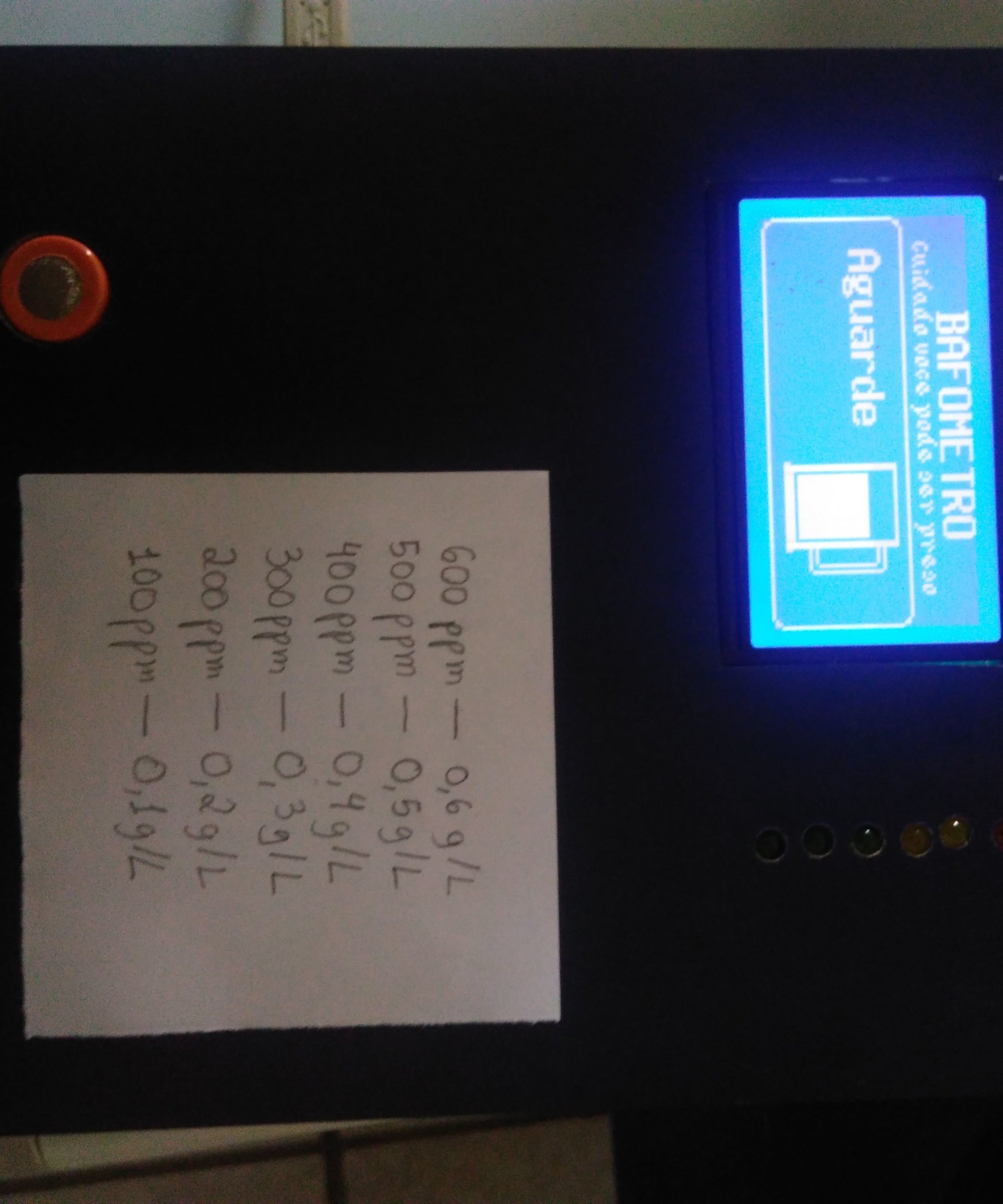 Breathalyzer in Arduino 6 Steps (with Pictures) Instructables