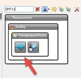 In Visuino Add Components