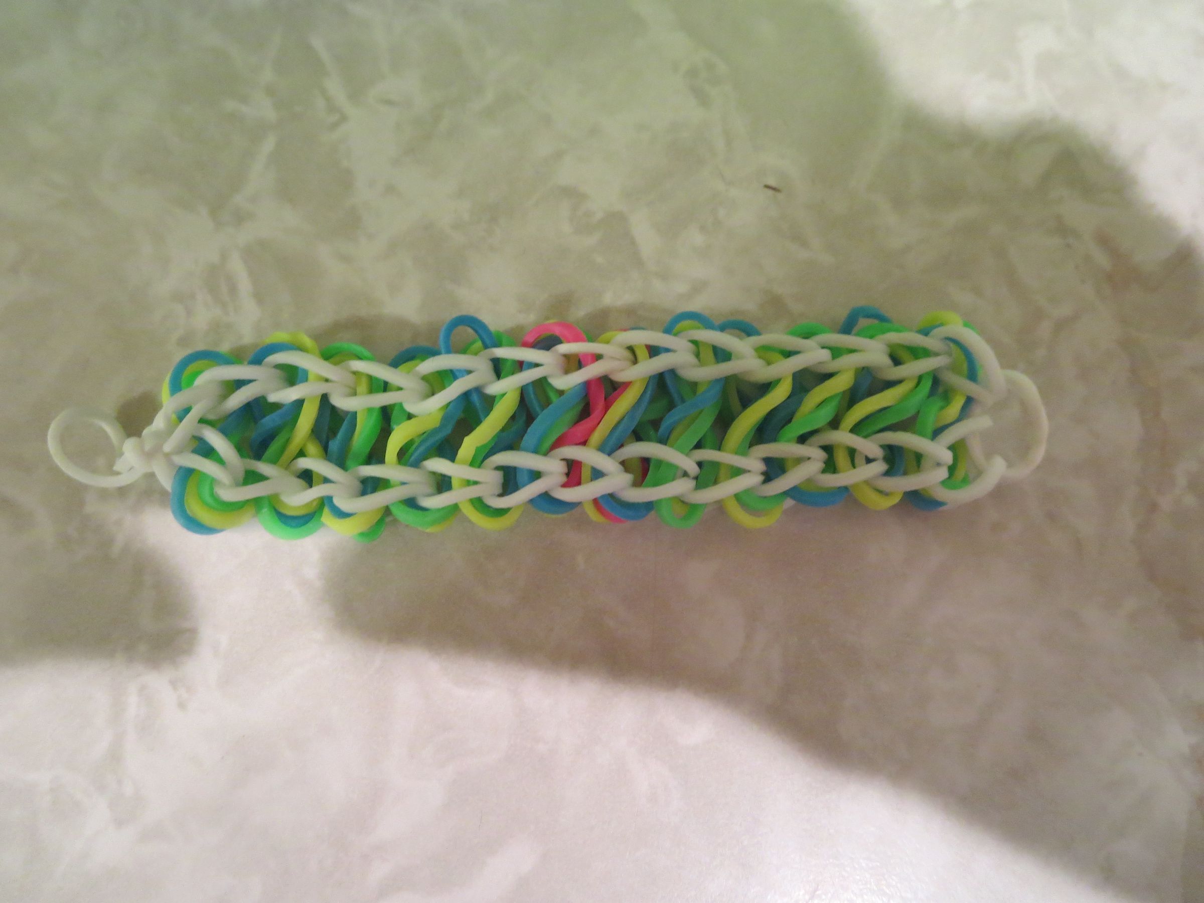 Taffy Twist Rainbow Loom Bracelet 14 Steps (with Pictures
