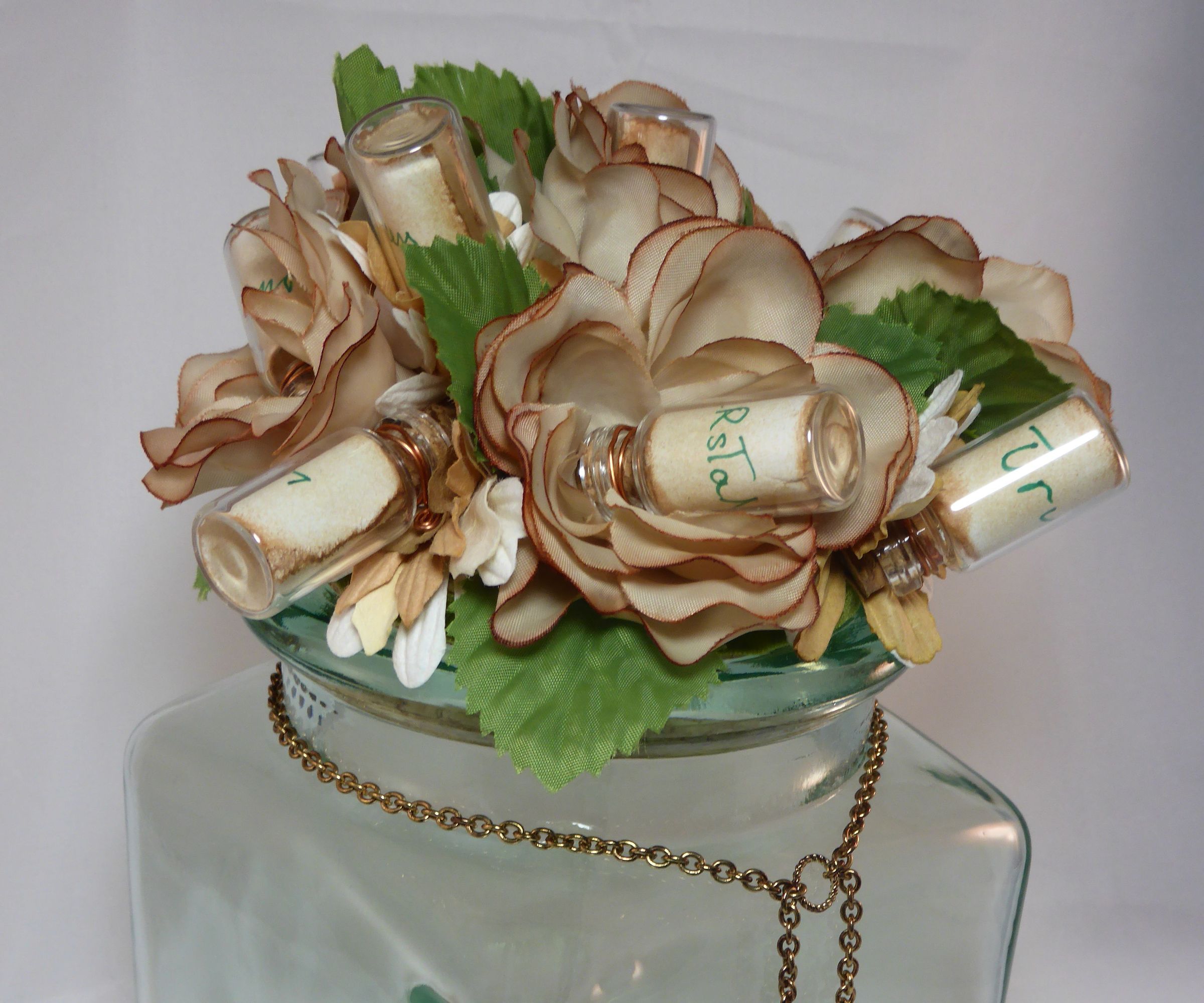 Keepsake Jar With Secret Messages