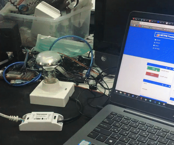 Control a Sonoff Smart Plug Using NETPIE