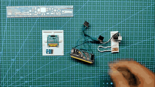 Connecting ESP32 With Front and Lower Part