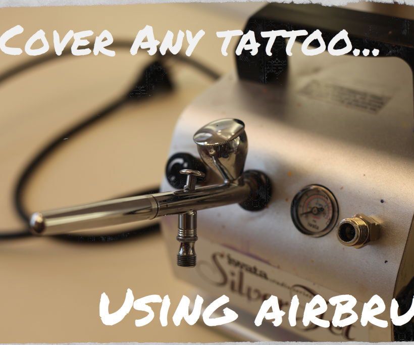 Cover Any Tattoo... With Airbrush!