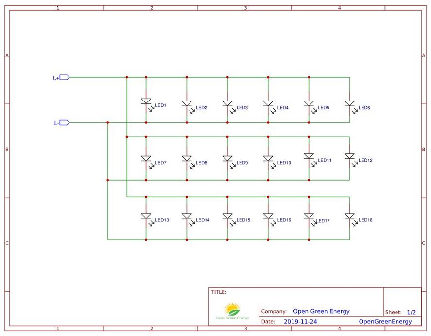 Making the LED Panel