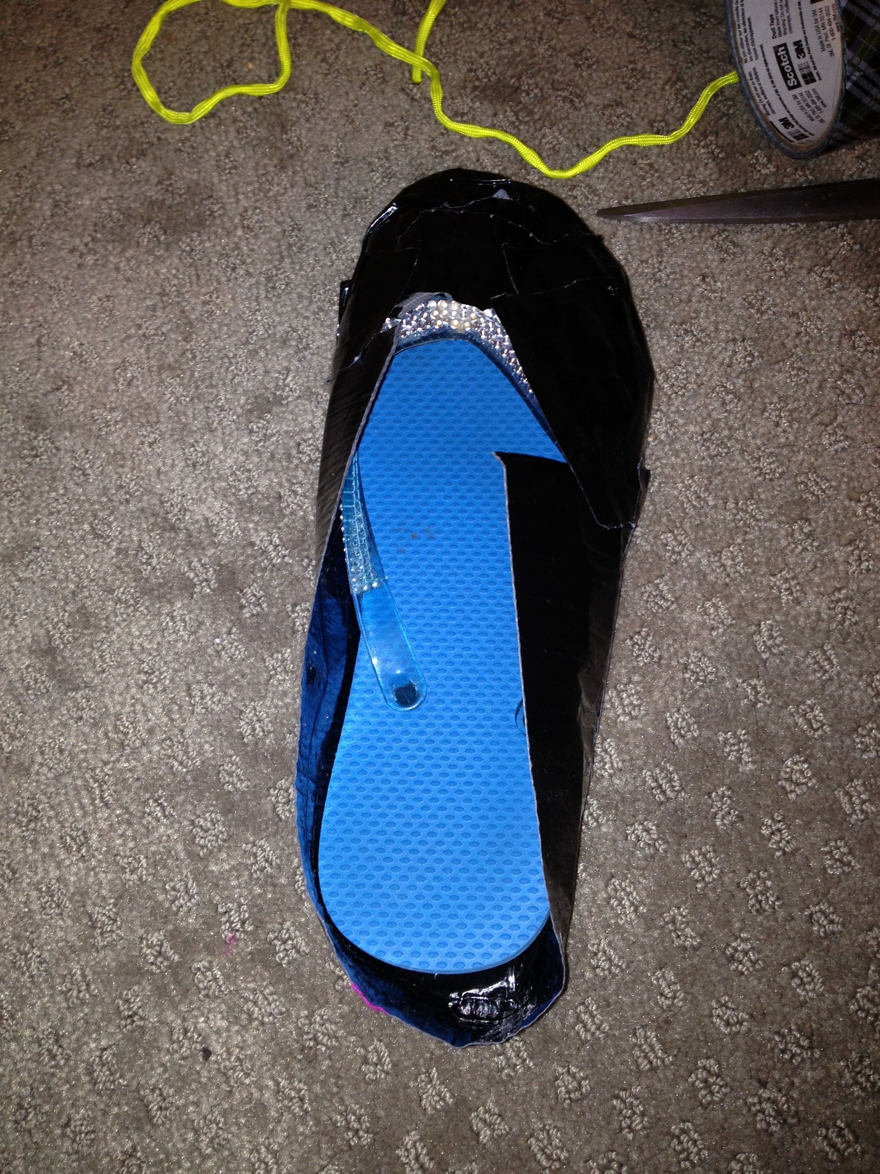 Duct Tape Shoe! 15 Steps Instructables