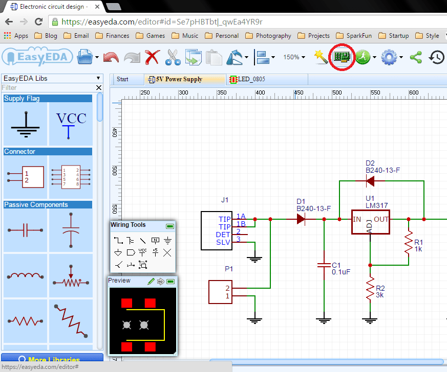 Circuit and PCB Design for Beginners | EasyEDA