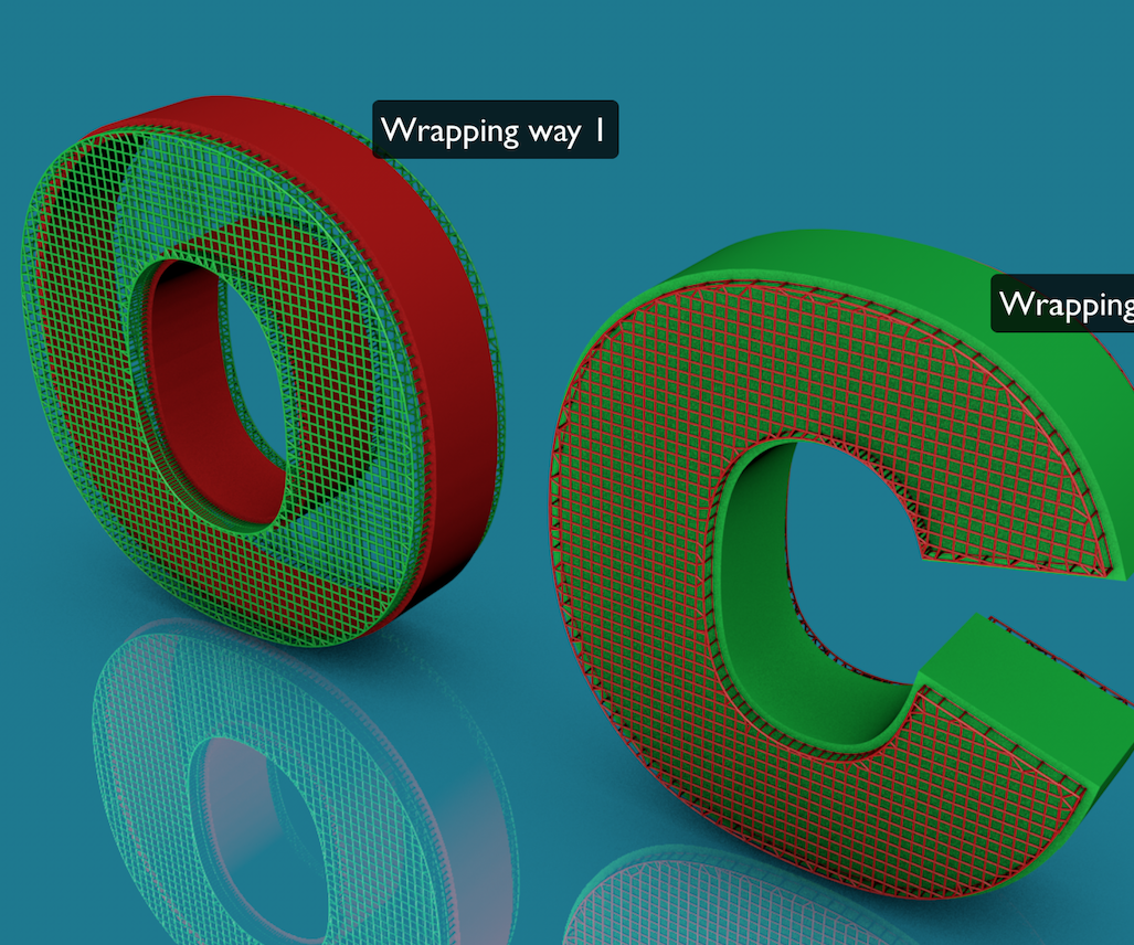 2 Ways Spline Text Wrapping in Cinema 4D Tutorial