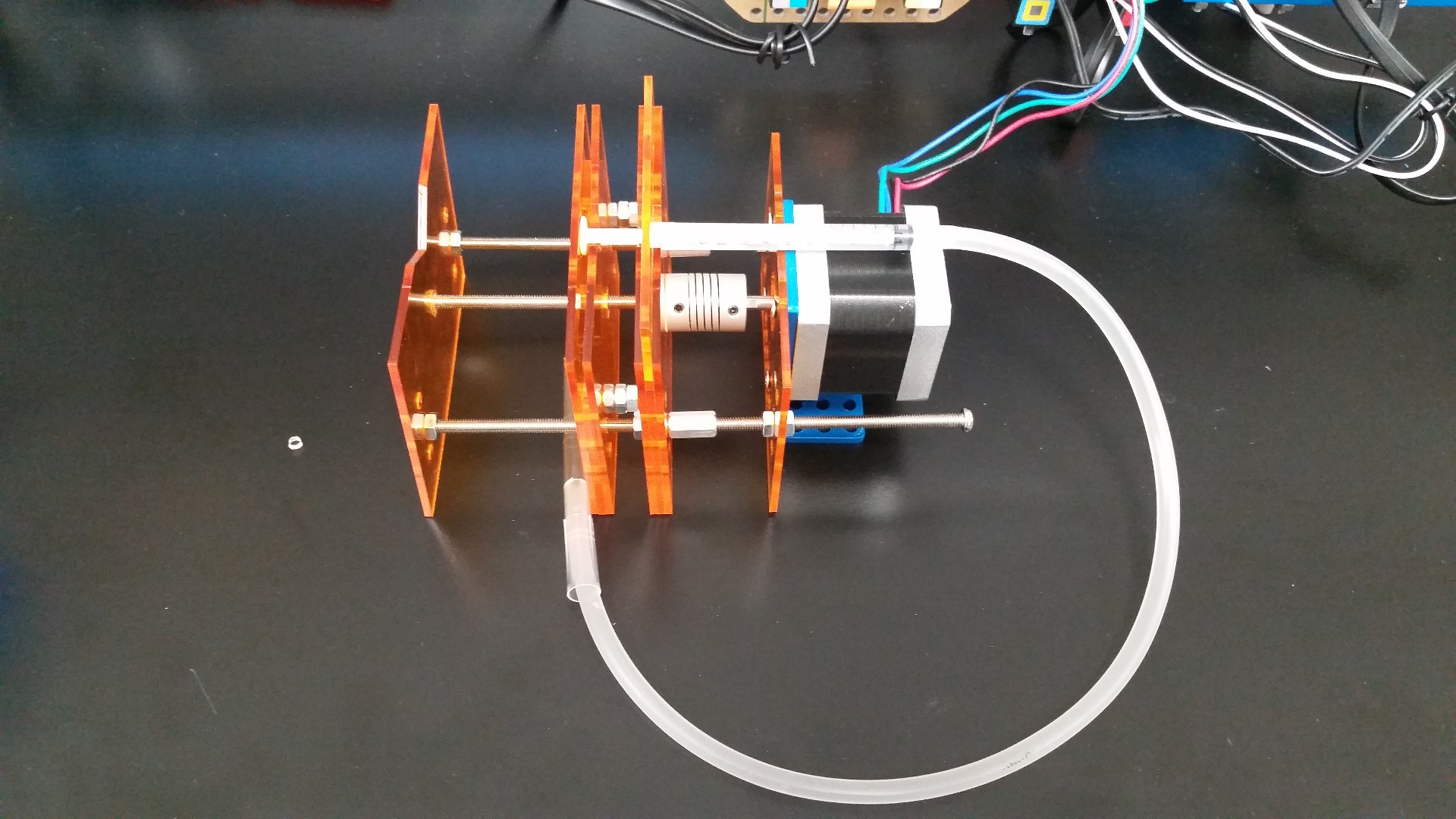 DIY Syringe Pump Using Stepper Motor 4 Steps Instructables