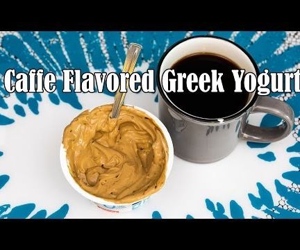 Coffee Flavored Greek Yogurt 
