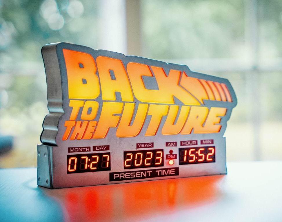 Back to the Future Lamp & Clock 19 Steps (with Pictures) Instructables