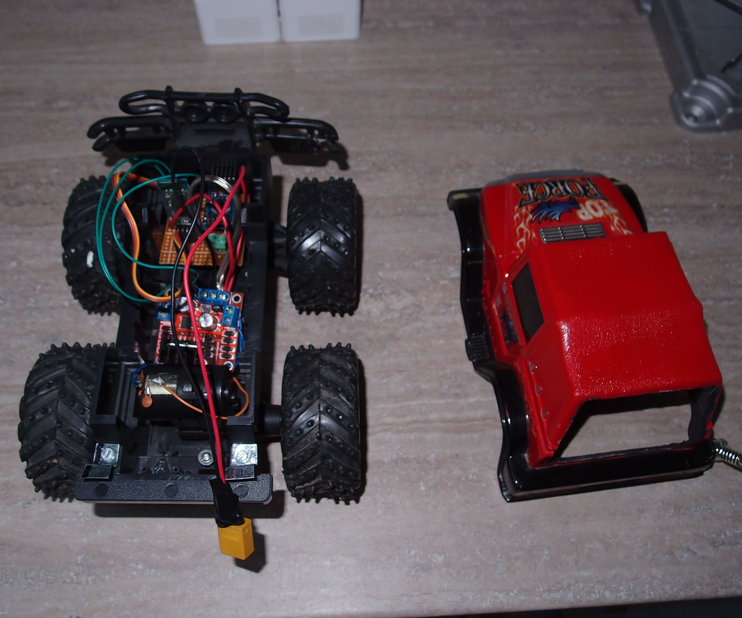 RC Car Hack With Android and Arduino 