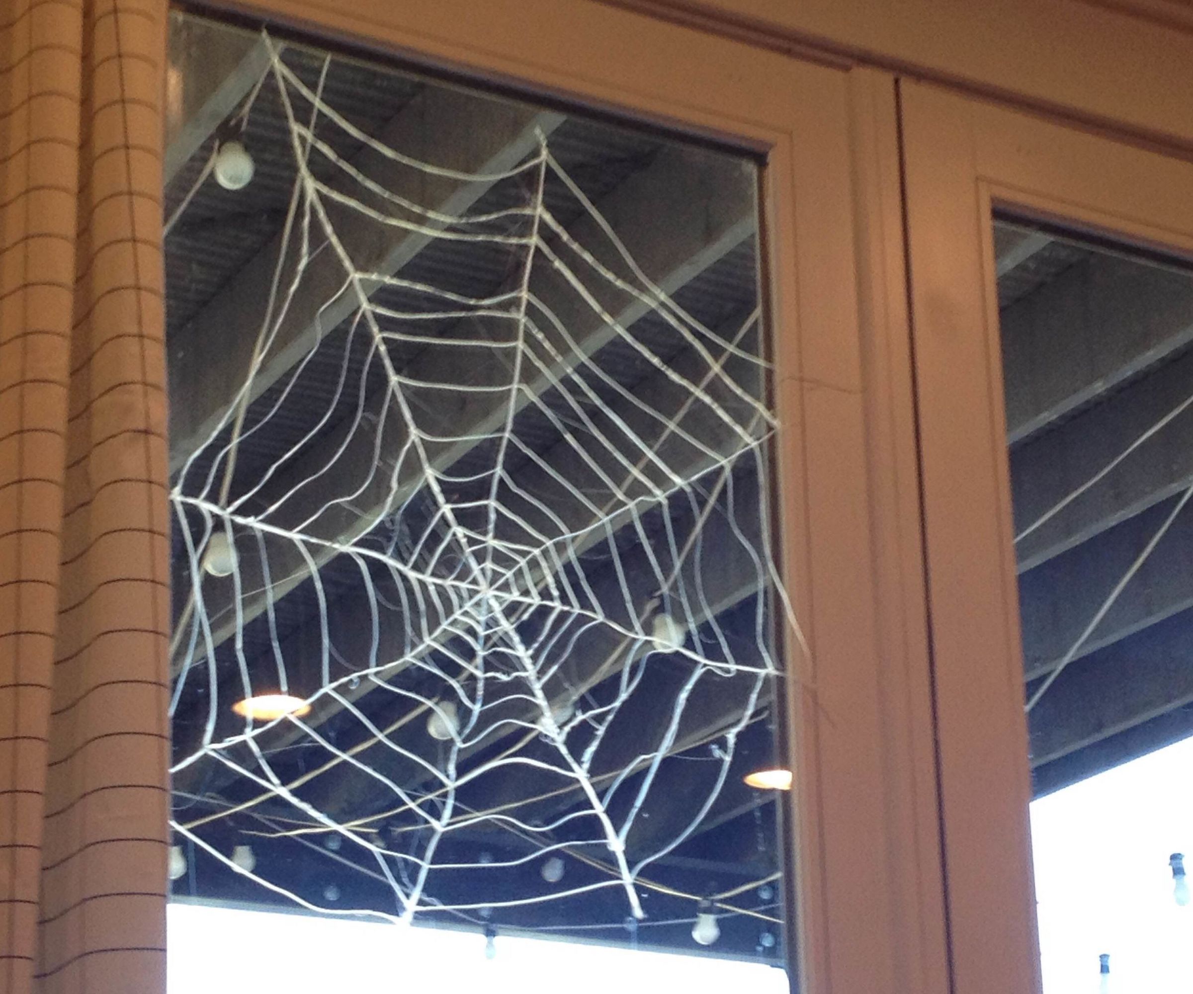 Easy Glue Spider Web