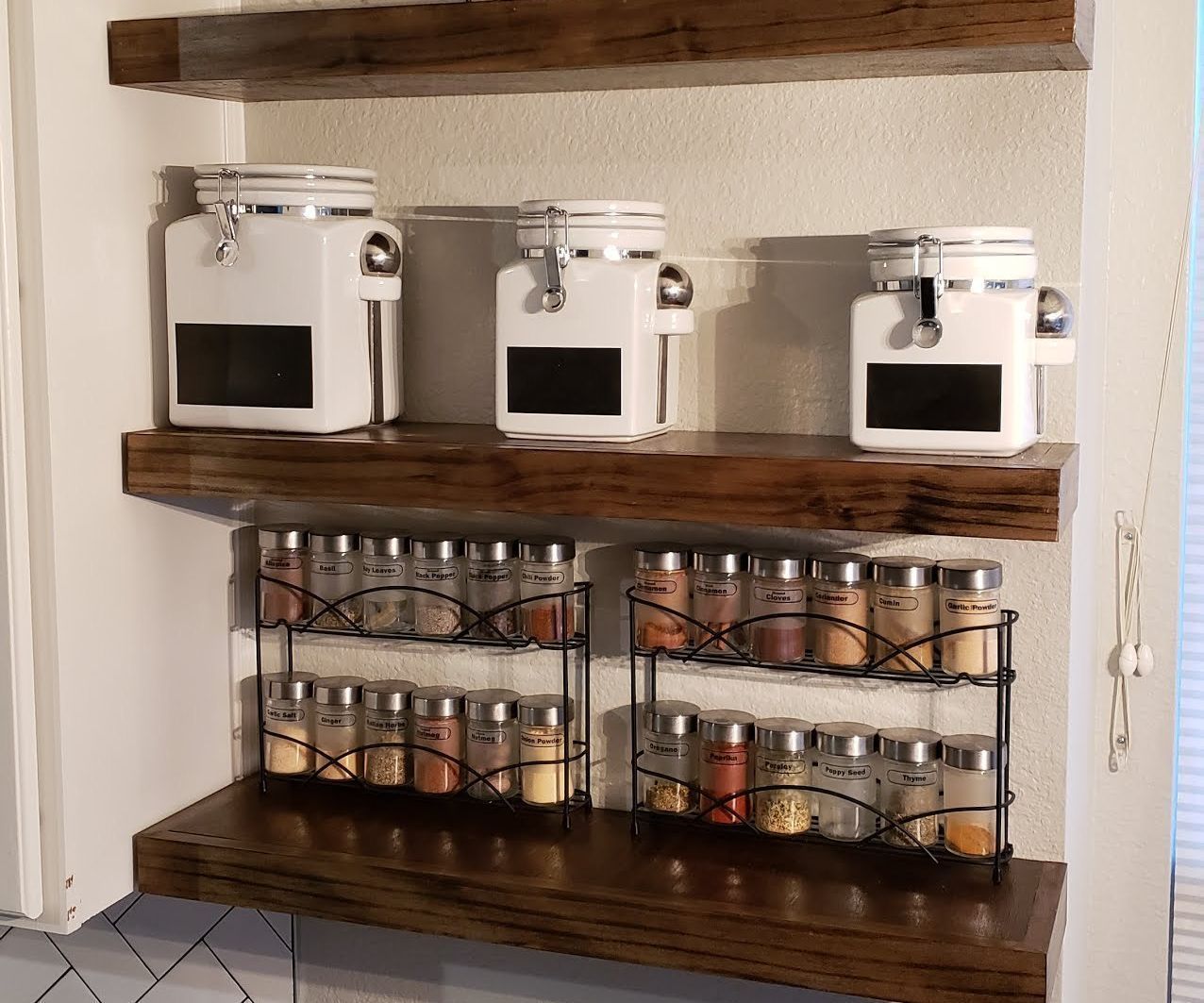 Wood Floating Shelves