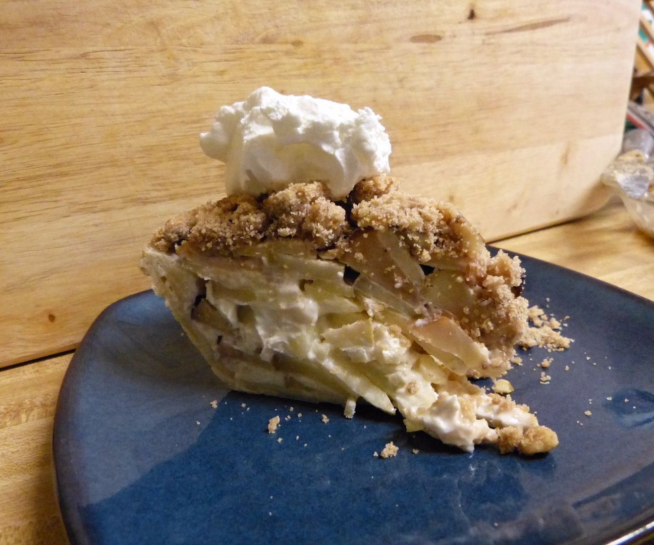 Sour Cream Apple Pie