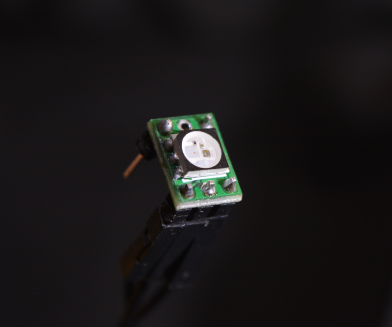Open Source Breadboard-Friendly Modular Neopixel Breakout Board