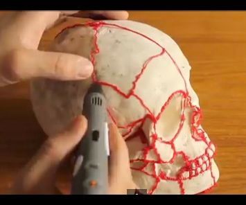 Amazing Print With the French 3Doodler : Pinceau LEONARD