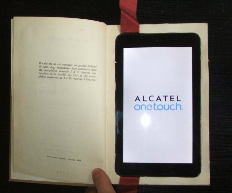 Antique Book Tablet Case