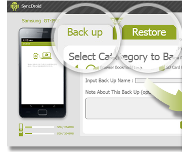 Backup and Restore Data From Android Phone With SyncDroid