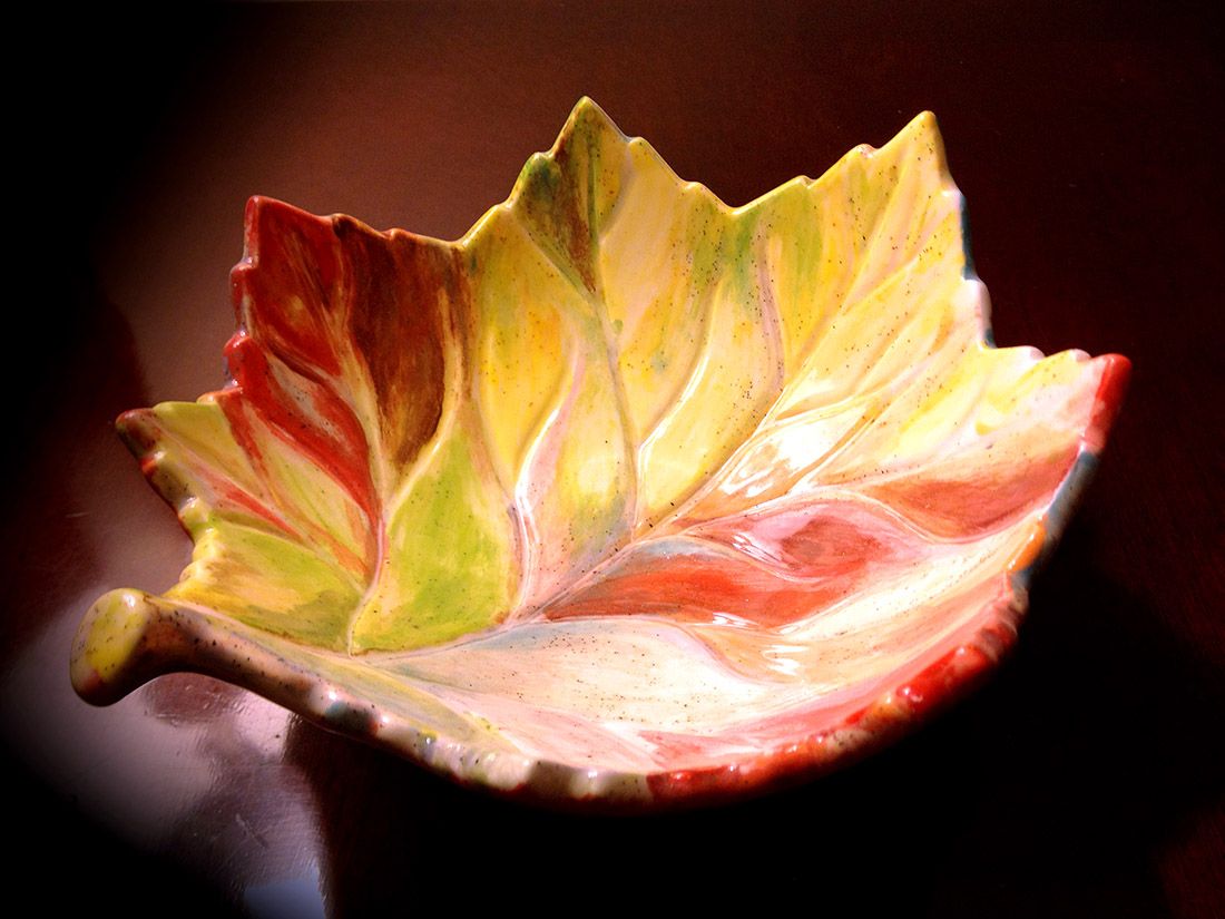 Hand-Painted Pottery | Family Fun in the Studio