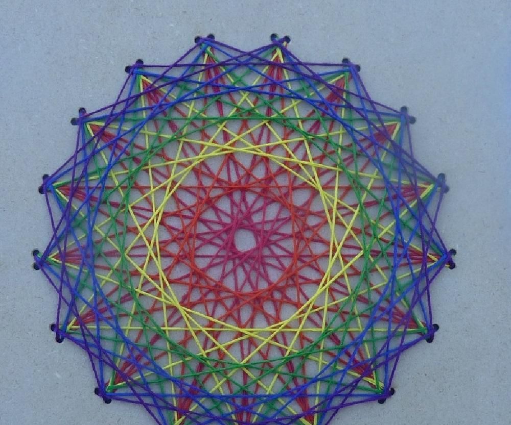 Spirographic Cross Stitch