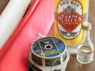 Natural Homemade Air Freshener with crepe paper