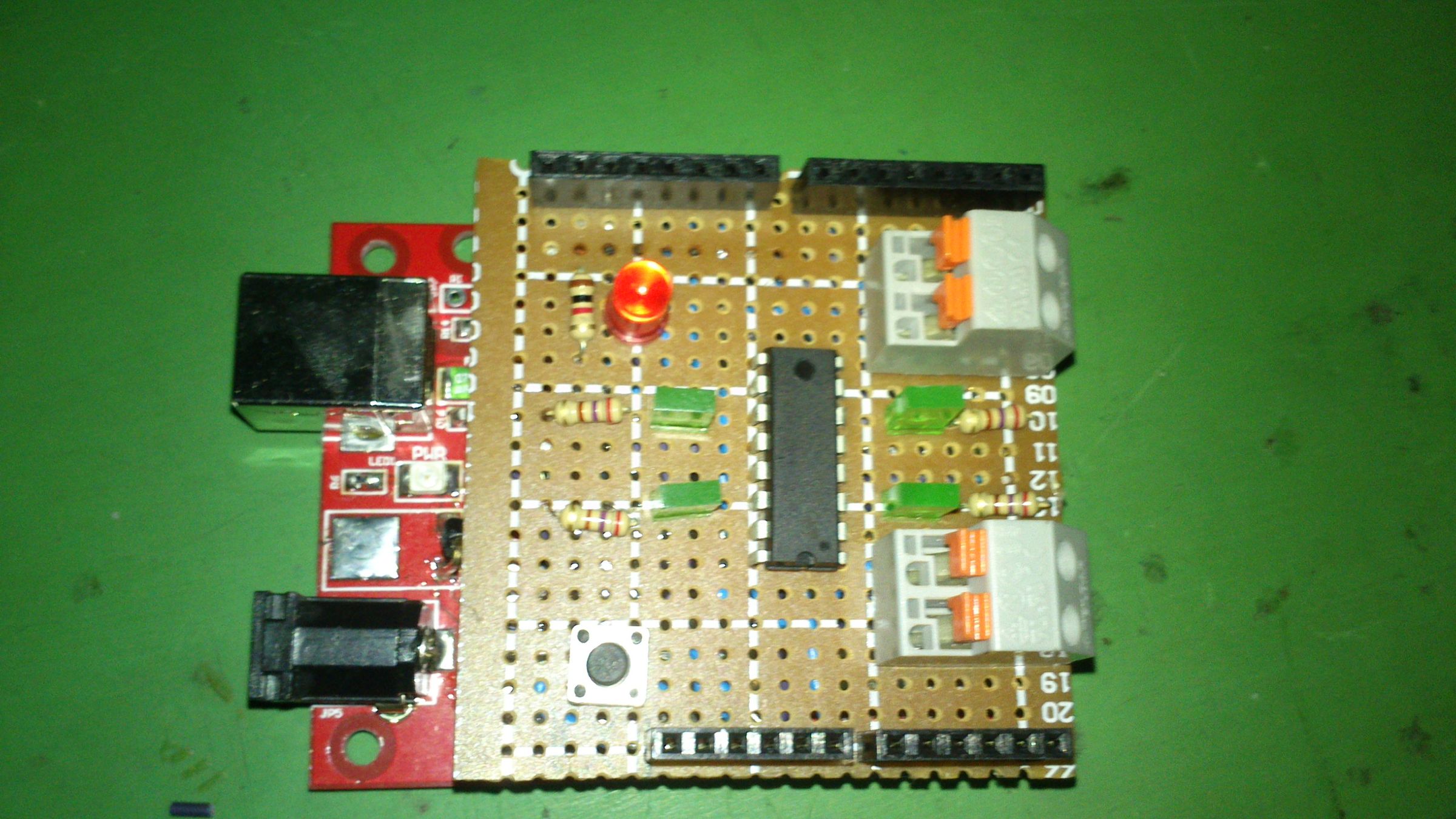 DMotor Driver Shield (for Speed Control) Instructables
