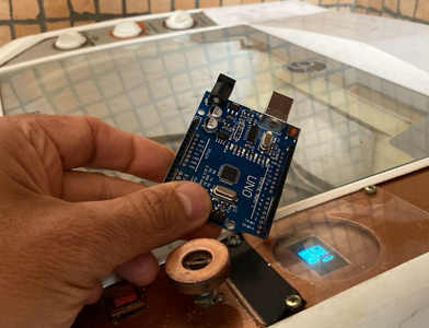 ARDUINO BASED WASHING MACHINE MOTHERBOARD - Controlador De Lava Roupa ...