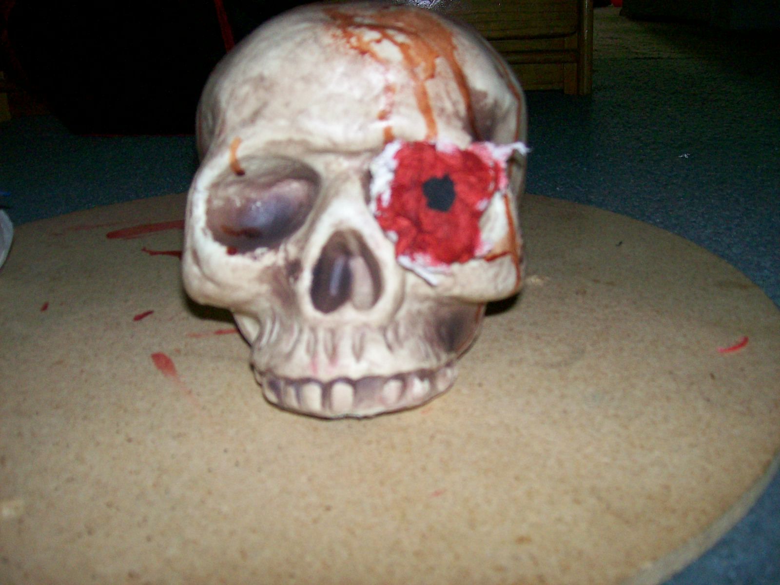 How to make a bloody skeleton