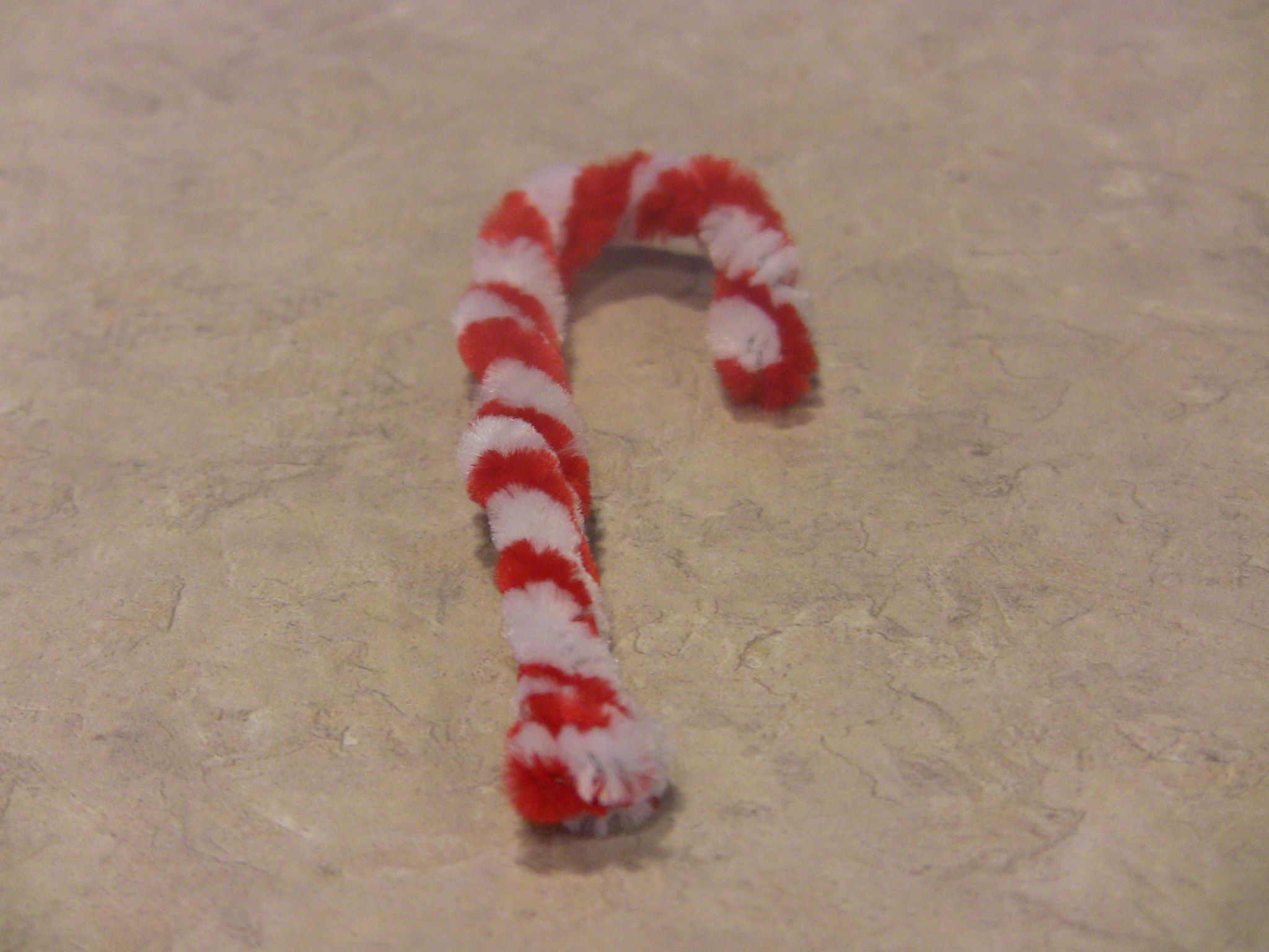 DIY Pipe Cleaner Candy Cane 3 Steps Instructables