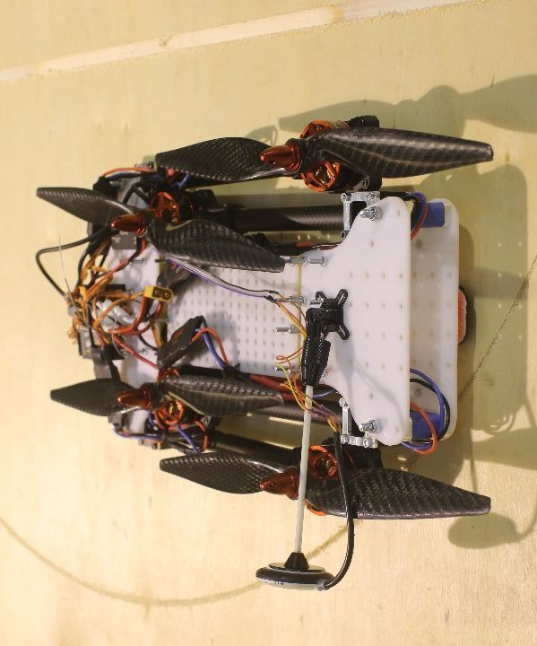 Making of Folding Quadrocopter Frame