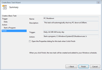 Edit the Summary Screen...