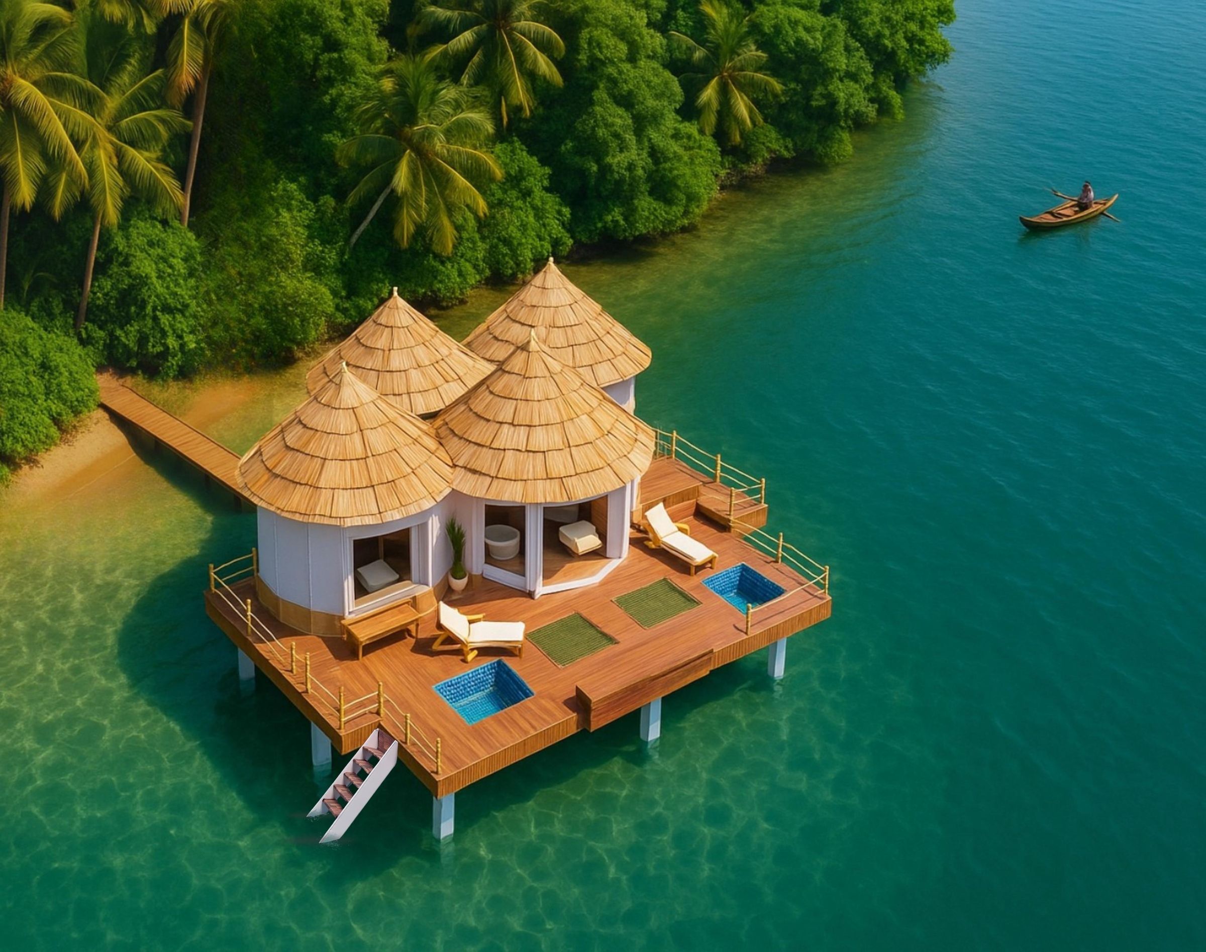 Water Villa Resort Prototype in the Backwaters of Kumarakom (Kerala)