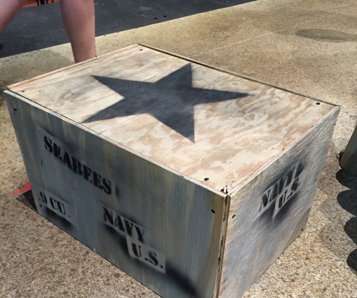 CRATES FOR SOUTH PACIFIC