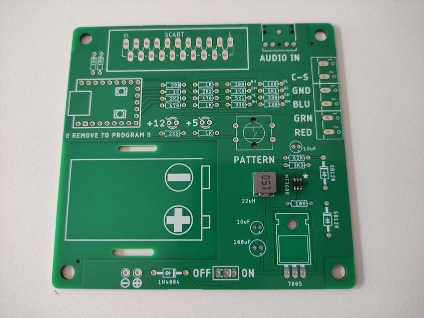 Test Pattern Generator Red DIY Portable RGB CRT Test Pattern Generator : 7 Steps (with Pictures ...