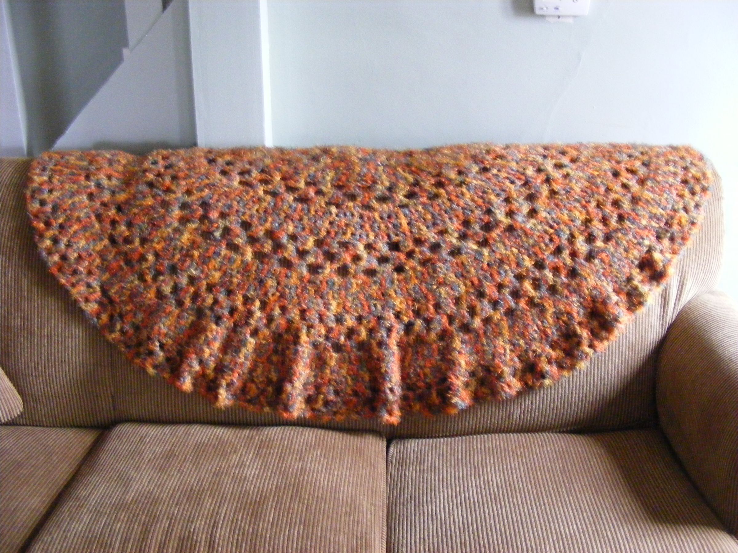 Maudy's Half Moon Shawl