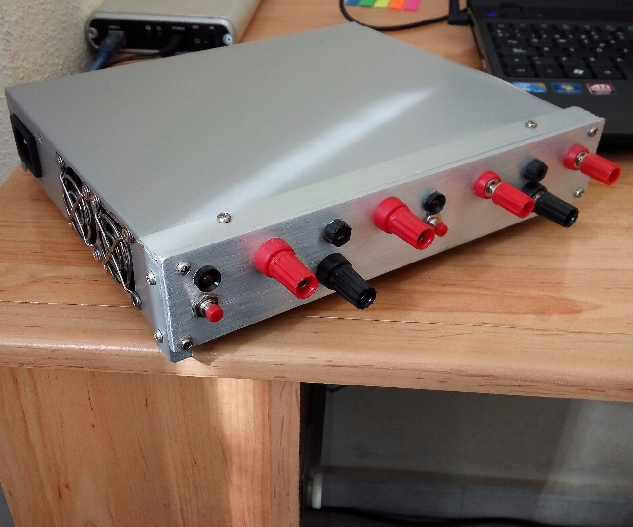 Double Laboratory Power Supply Reusing Old Recorders