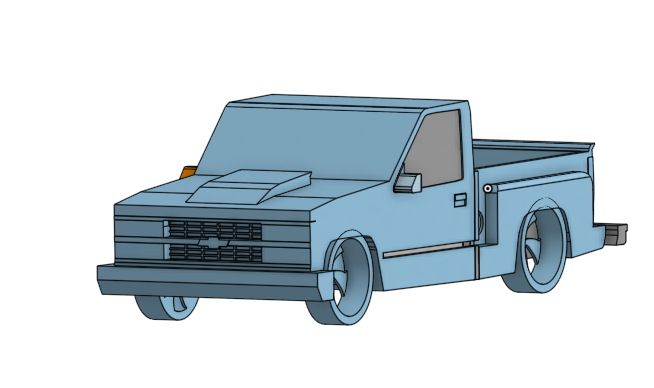 3D Printed 1989 Chevrolet Silverado 1500