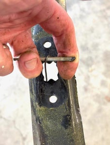 Hold With a Nail or Smaller Short Rod