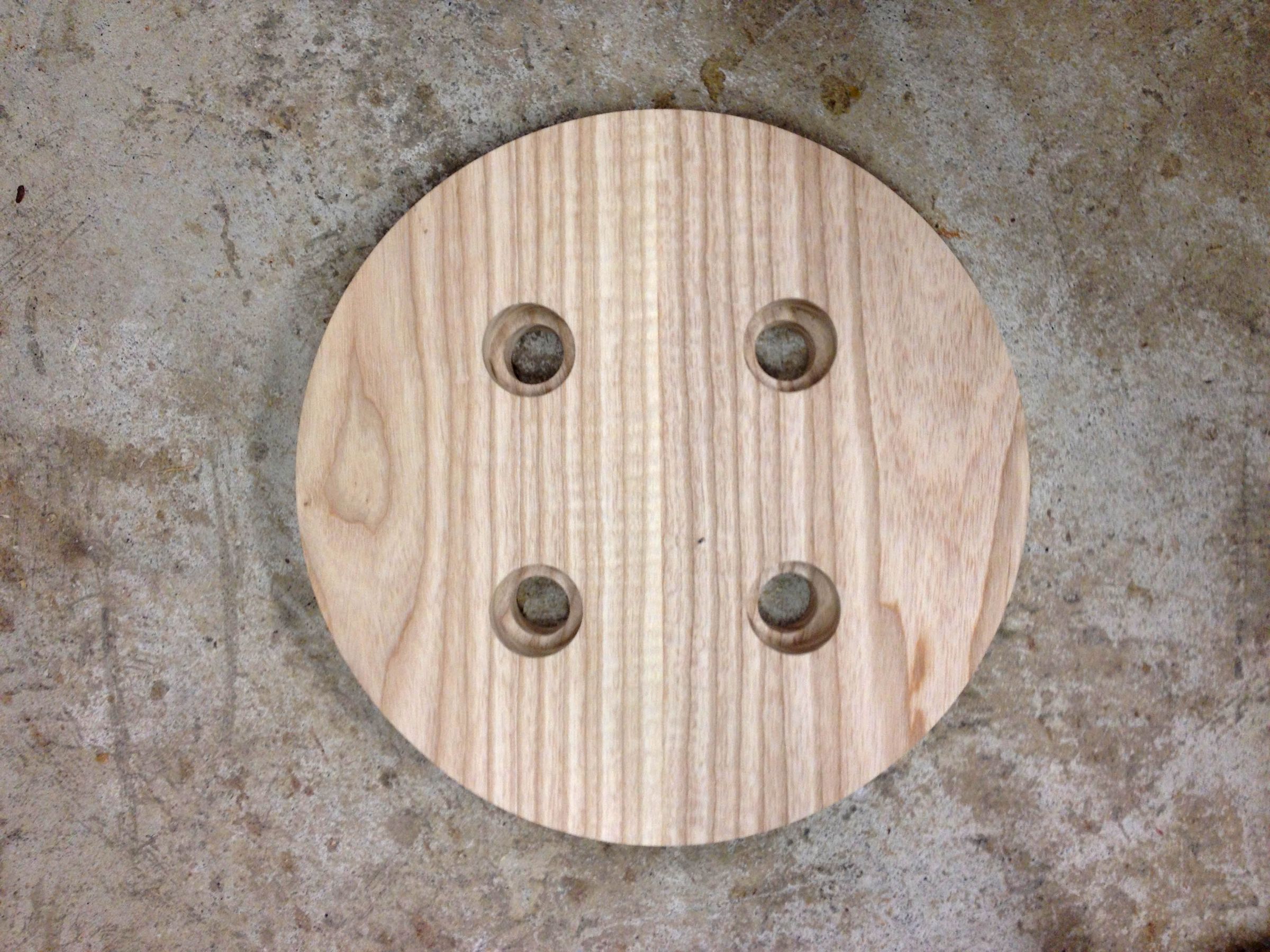 Easy Angled Mortises on the Drill Press (Attaching Round Legs at an