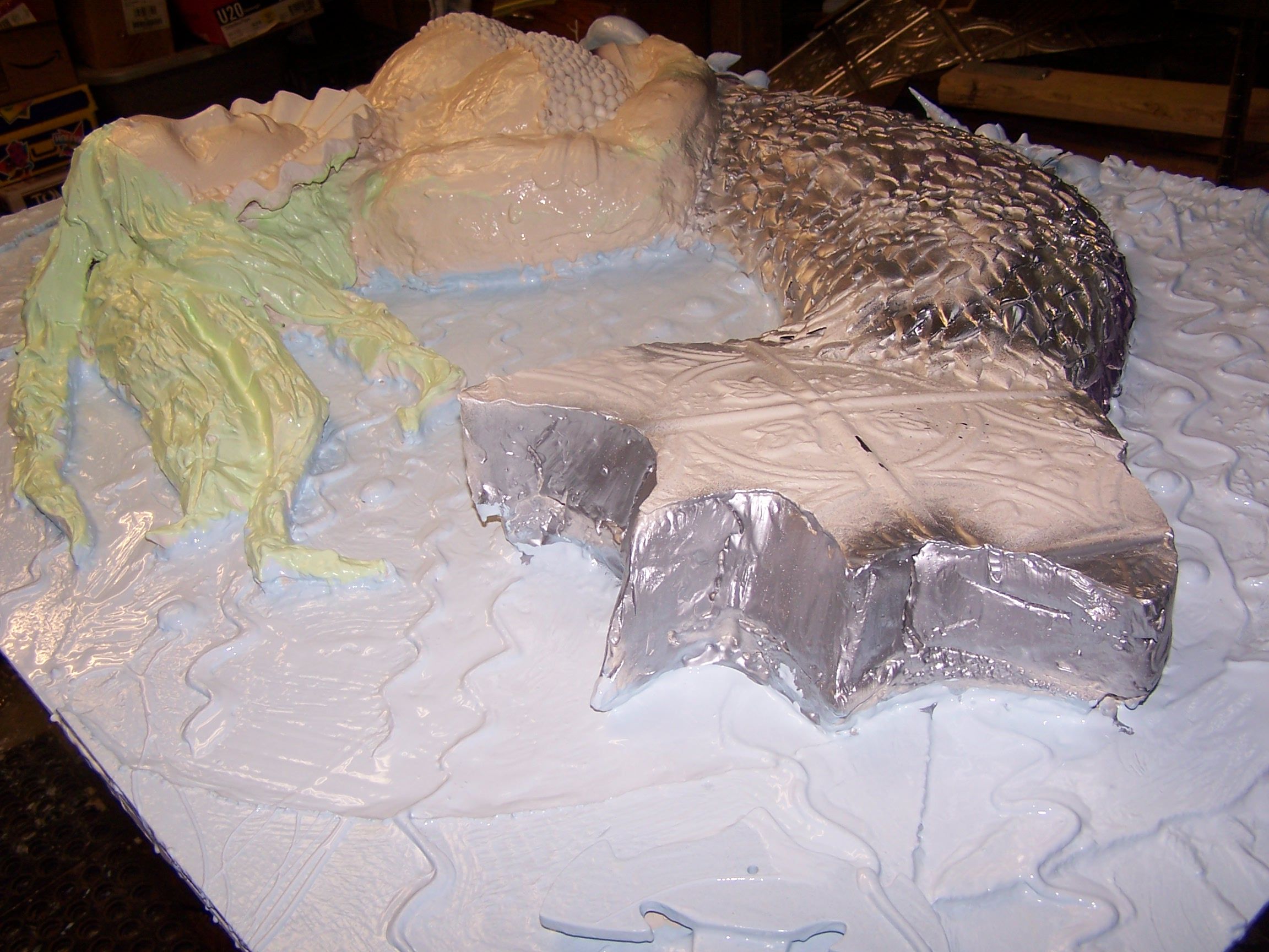 Mermaid Wall Hanging Instructables