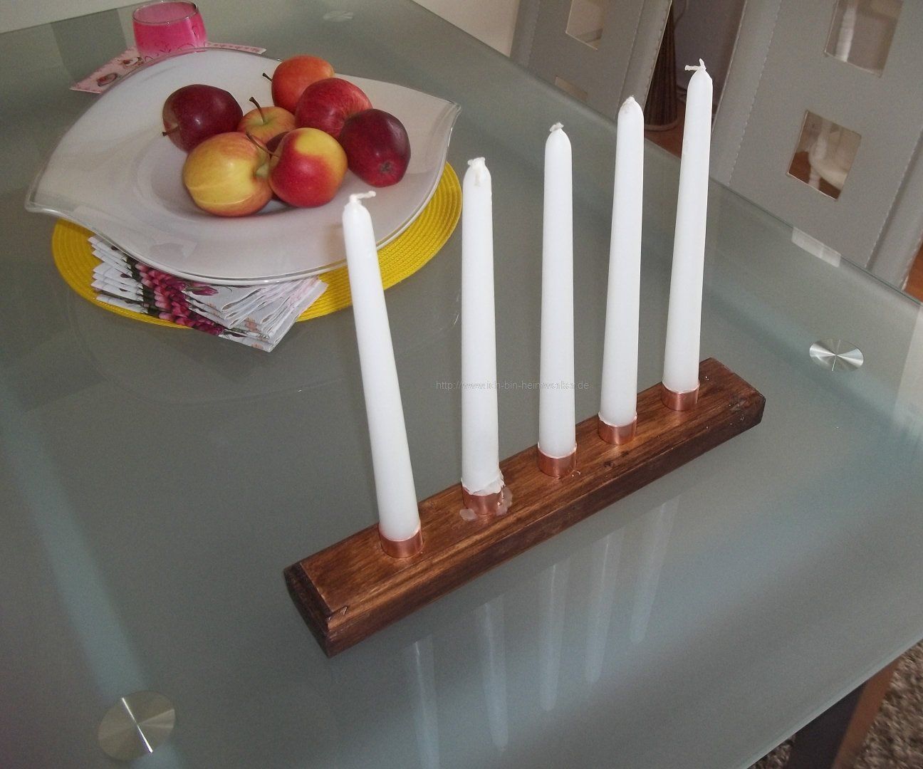 Shabby Chick-Kerzenständer ( Candleholder )