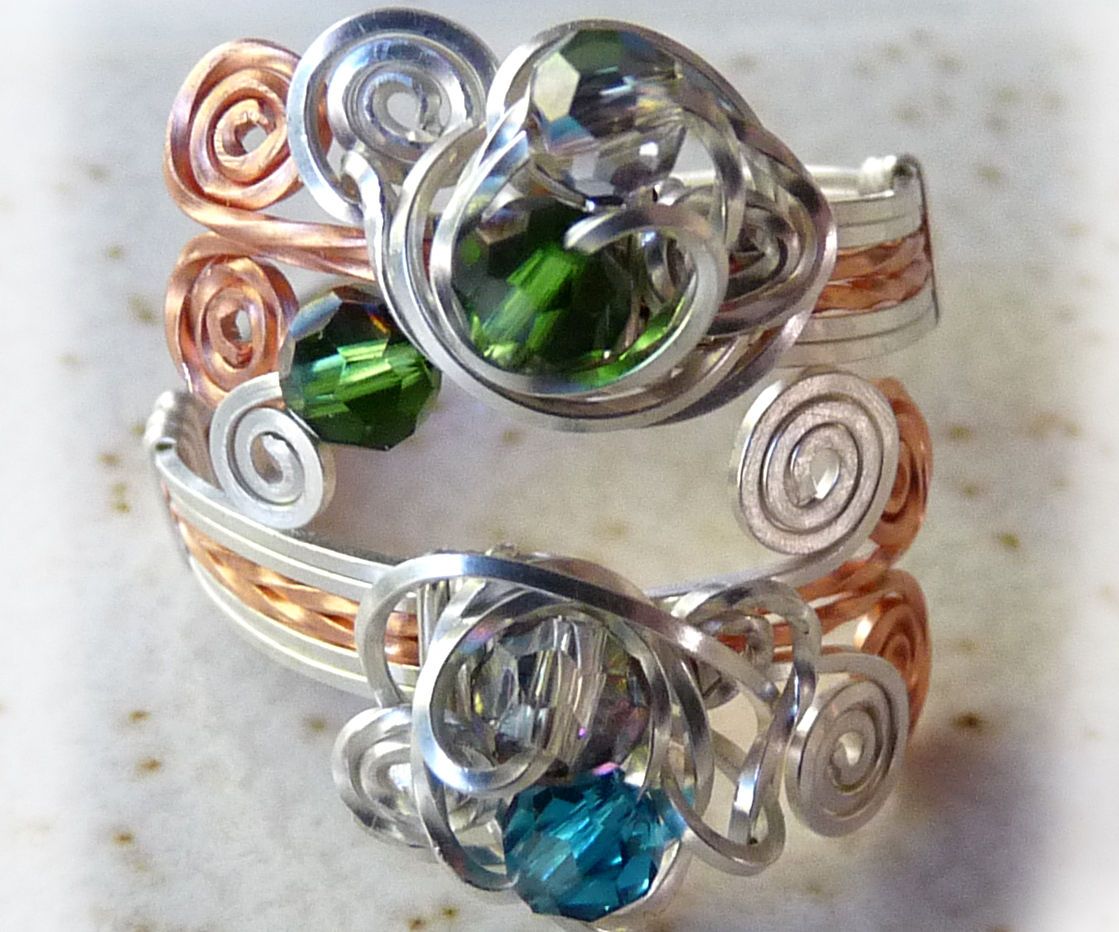 Wire Wrapped Wrap Ring