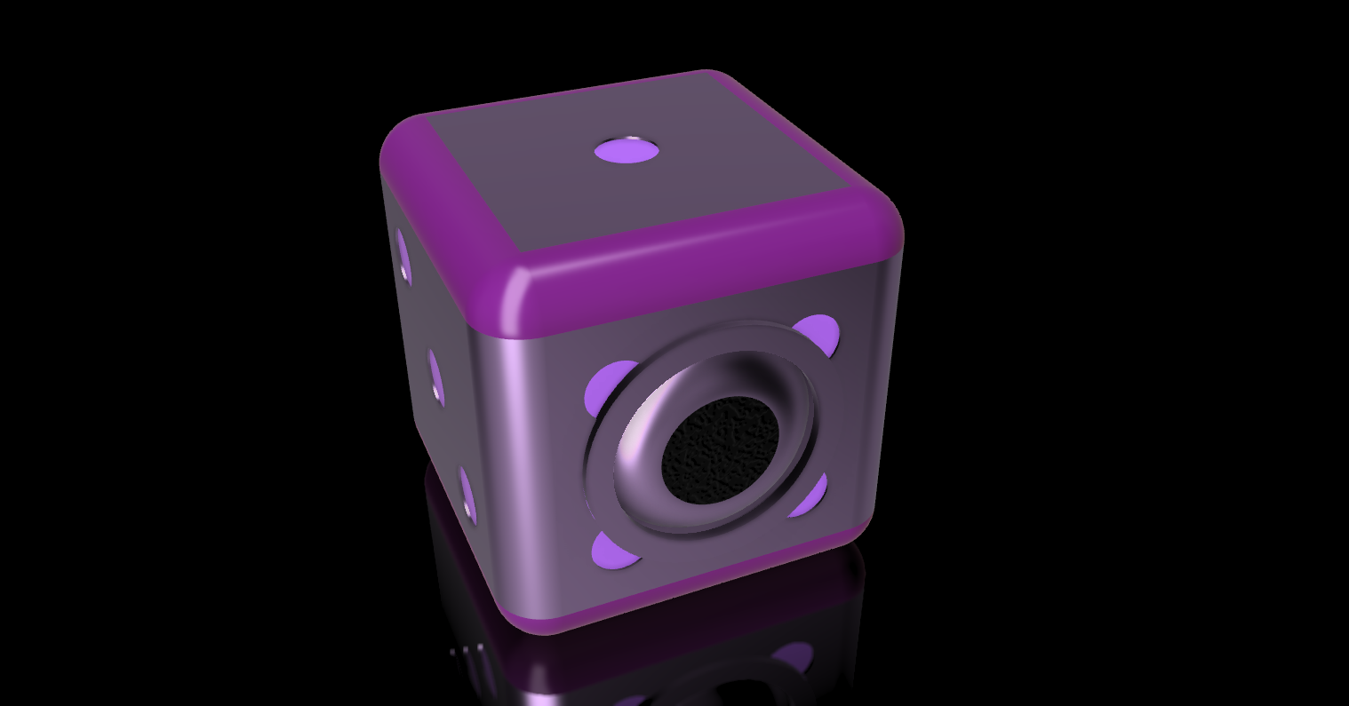 Dice-Inspired Speaker